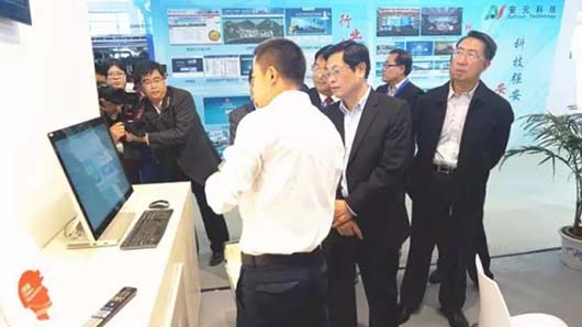 捷視飛通安監(jiān)應(yīng)急指揮系統(tǒng)首次亮相，獲安監(jiān)總局各領(lǐng)導(dǎo)好評(píng)