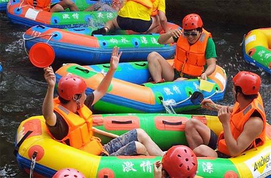 響水河漂流